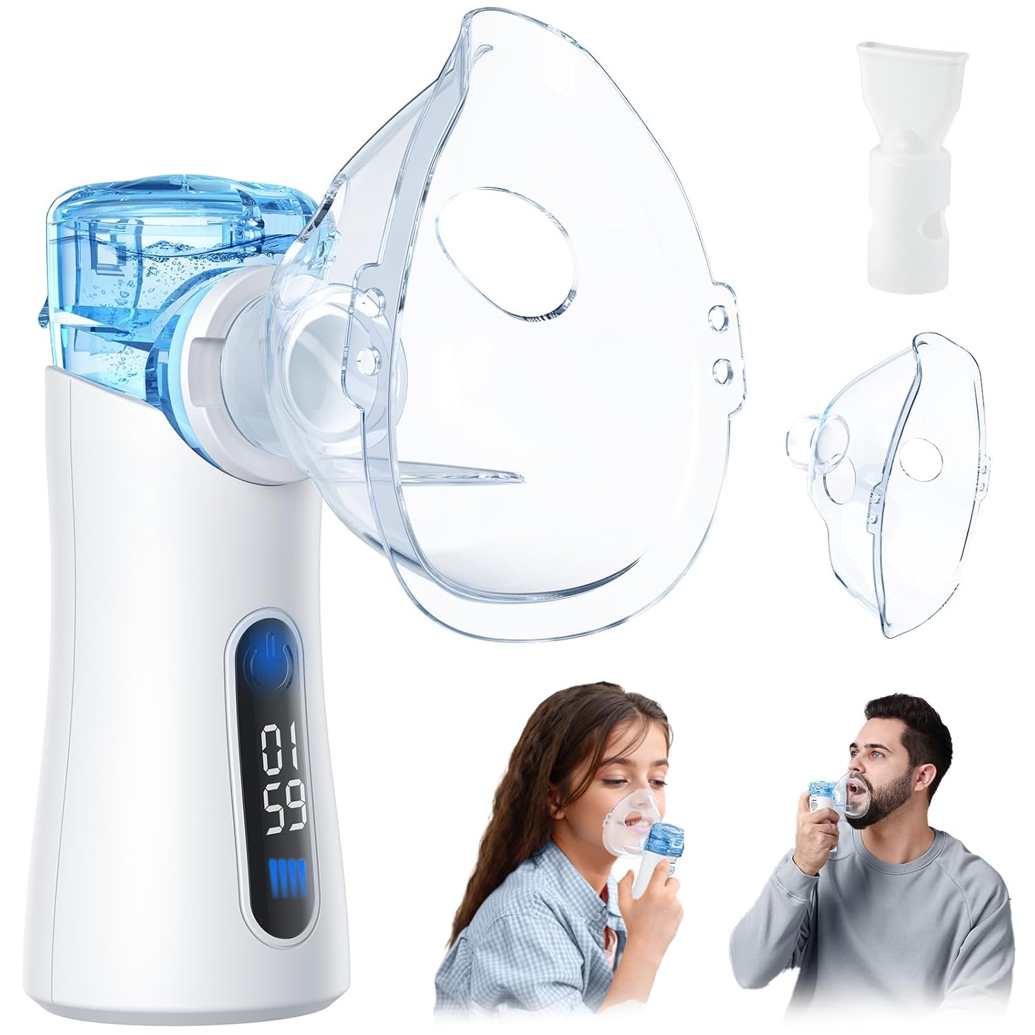 BreatheEase Family Nebulizer (For Adults And Kids )