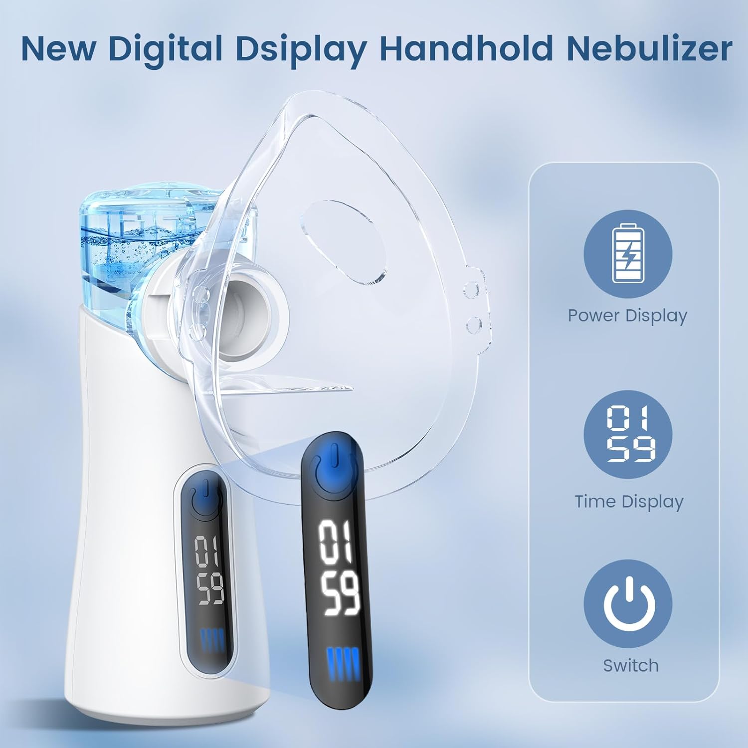 BreatheEase Family Nebulizer (For Adults And Kids )